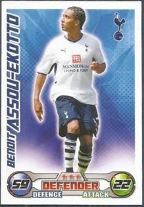 Topps Match Attax 2008-09 - Tottenham Hotspur - Benit Assou - Ekotto - Bild 1 von 1