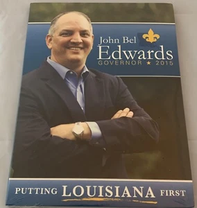 Louisiana Gov. John Bel Edwards 2016 DVD Putting Louisiana First Campaign Video - Picture 1 of 4