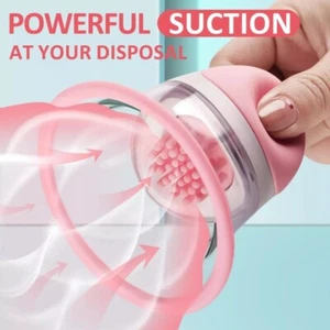 Vacuum Breast Enhancer Sucker Female Enlargement Pump Suction Nipple Massager - Picture 1 of 10