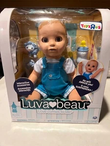 Muñeca Luvabeau Luvabella Interactiva Como Nueva en Caja, Muñeca Niño con Expresiones y Movimiento - Imagen 1 de 2