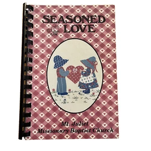 Mt Juliet TN Cookbook Missionary Baptist Church Seasoned with Love 1991 - Bild 1 von 5