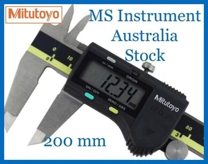 Genuine NEW Mitutoyo 8"/200mm Digital Calipers 500-197-30 Australia Stock - Picture 1 of 4