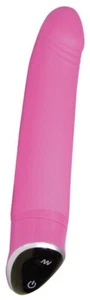 vibrator phallus silikon rosa vaginal für damen weich pink vibrierend - Bild 1 von 5