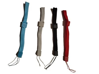 Game Controller Nintendo Wii Replacement Color Strap mote white black pink blue - Image 1 of 2