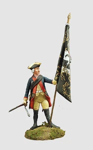 Soldado de juguete de lata pintado portador prusiano de 2°Reg 54 mm preventa | Arte - Imagen 1 de 4