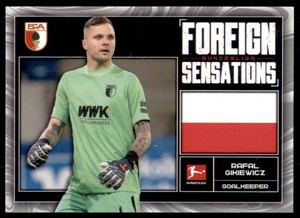 2021-22 Bundesliga Foreign Sensations #FBS-RG Rafal Gikiewicz - FC AUGSBURG