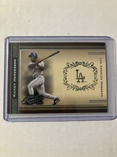 2004 Playoff Prime Cuts /949 Rickey Henderson #13 HOF