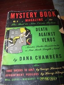 The Mystary Book Magazine #9 1946 New Crime Fiction Soft cover Originally 25cent - Bild 1 von 5