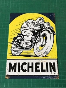 Michelin Mann Blechschild Man Cave Auto Oldtimer Garage Wand Fahrrad Bike Motor Geschenk - Bild 1 von 4