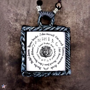 Magic Seal Symbol Sigil Jewelry Necklace Pendants Talisman Amulet Success Charm - Picture 1 of 24