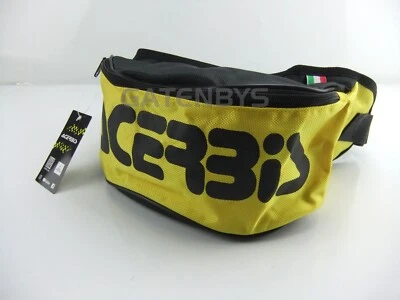 New Acerbis Yellow Tool Bum Bag Waist Vintage Motocross Rm Kx Yz Ccm Classic