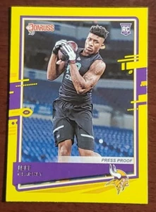 Jeff Gladney 2020 Donruss Yellow Press Proof #258 Minnesota Vikings - Picture 1 of 2