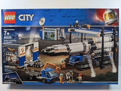 LEGO City 60229 - Rocket Assembly & Transport - 1055 Pcs - New. Sealed. Retired. - Image 1 of 2