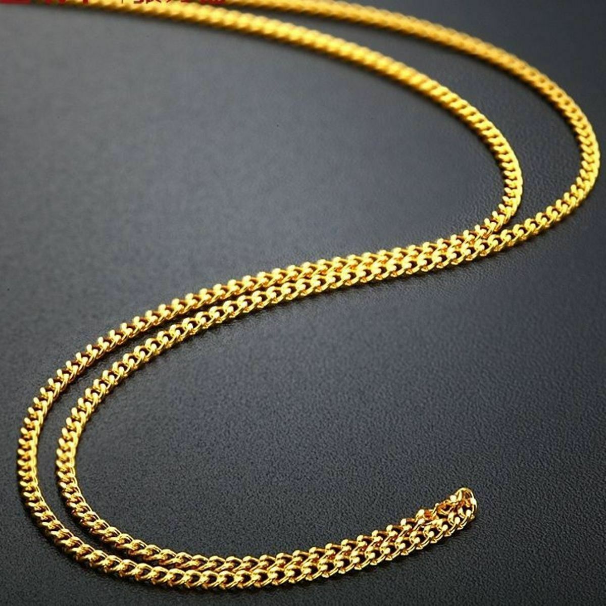 Pure Solid Gold Chain 999 24K Yellow 