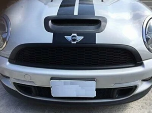 Parrilla deportiva de malla delantera negra mate para Mini Cooper S R56 Mk2 07~09 - Imagen 1 de 4