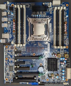 HP 761514-001 Z440 LGA2011-v3 with CPU XEON E5-1620v4 NO I/O Shield
