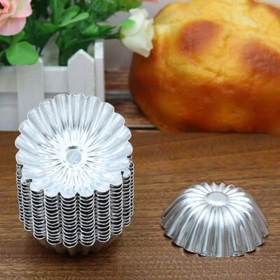 25Pc Mini Egg Tart Mold Muffin Cupcake Cup Cookie Pudding Pie Mould Baking Tool - image 1 of 4