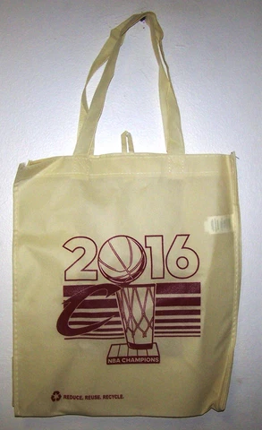 Cleveland Cavaliers 2016 NBA Championship Finals Reuseable Shopping Bag Canvas Cover