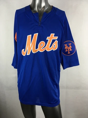 New York Mets 2018 SGA Replica Batting Practice Pullover Jersey #21 Todd Frazier Cover