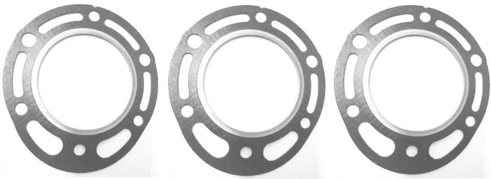 Yamaha YZ 250 K L N (1983 1984 1985) Paquete de 3 juntas de culata de barril de cilindro Foto 1 de 1