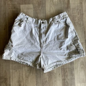 Riveted by Lee Blue Denim Shorts Size 14 M Cargo Side Pocket - Picture 1 of 8