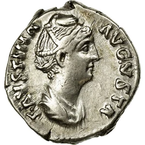 [#66922] Munten, Faustina I, Denarius, ZF+, Zilver, Cohen:151 - Picture 1 of 2