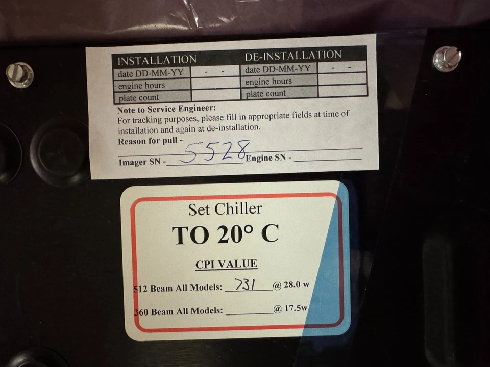 AGFA avalon GLV laser head 512Beam GLV Imager für die Agfa Avalon N8-Serie (CTP) - Image 1 of 4
