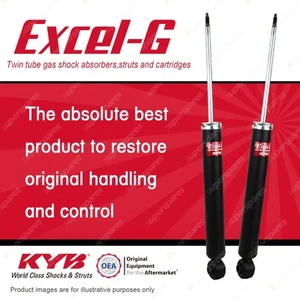2x Rear KYB Excel-G Shock Absorbers for Suzuki Kizashi FR J24B 2.4 - Picture 1 of 7