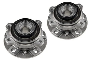 Fits BMW 5 6 7 Series X3 X4 2009-2018 Front Hub Wheel Bearing Kits Pair - Picture 1 of 6
