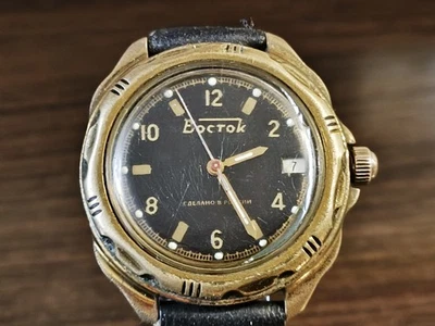 Reloj VOSTOK Vintage Comandante Mecánico Hombre URSS Rusia Foto 1 de 4