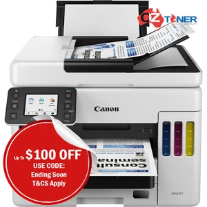Canon MAXIFY GX7060 MegaTank A4 All-In-1 WiFi Printer+Dual Tray upgrade GX7160 - Picture 1 of 4