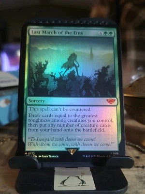 Magic the Gathering Lord of the Rings: The Last March of the Ents #172 Foil - Image 1 of 2