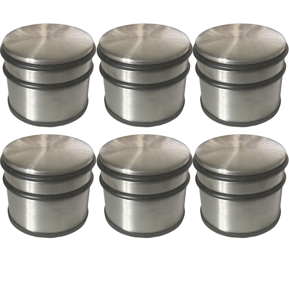 6 Türstopper Edelstahl rutschhemmend , je ca 1 Kg zum Abverkaufspreis - Bild 1 von 4