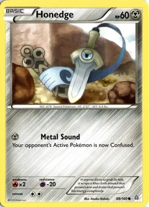 Pokémon Honedge XY Primal Clash 98/160 Common Light Play LP Card Scan 2015 - Picture 1 of 2