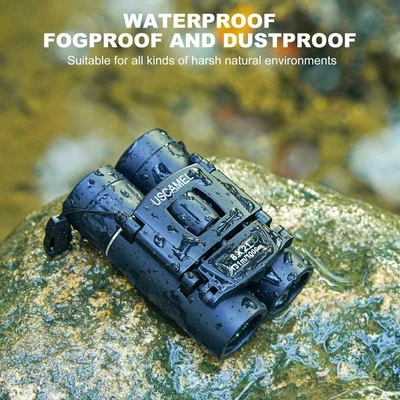 USCAMEL Folding Pocket Compact Binoculars 8x21, HD BAK4 Optic Lens - BNIB - Image 1 of 4