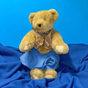 Vermont Teddy Bear Cowgirl Plush Stuffed Animal Jointed 18" USA Nursery Doll VTG - Picture 1 of 12
