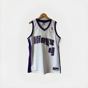 Vintage Nike Sacramento Kings Chris Webber NBA Basketball Jersey Sewn Size M Y2K - Picture 1 of 6