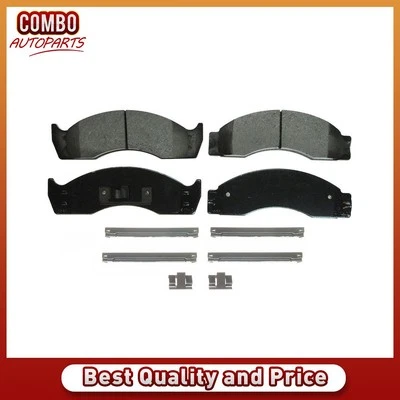 Juego de pastillas de freno de disco delanteras para Ford Econoline Super Duty 1996-1999 Foto 1 de 2