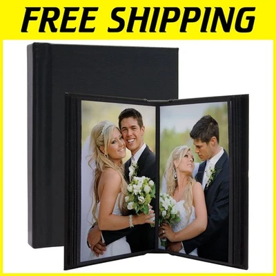 Peel and Stick 10" x 12" Faux Leather Photo Album - Perfect for Wedding Memories - Image 1 of 4