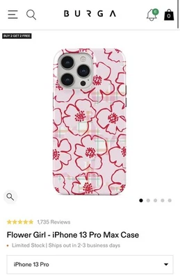 Burga phone case for iPhone 13 Pro - Image 1 of 4