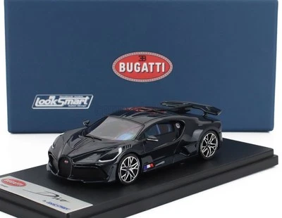 MODELLINO AUTO STATICO LOOKSMART BUGATTI DIVO 2020 BLU CARBON SCALA 1/43 - Immagine 1 di 4