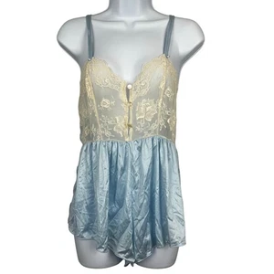 Camisón de encaje vintage camafeo Dallas mameluco ropa para dormir - Imagen 1 de 7