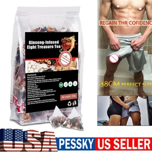 Té de ocho tesoros infundido con ginseng riñón ginseng Wolfberry morera salud - Imagen 1 de 17