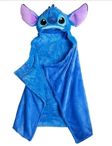 Disney Lilo & Stitch 2025 Movie Hooded Blanket Cinemark Brand New Sealed - Picture 1 of 4