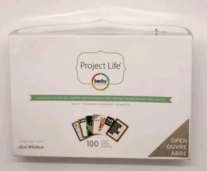 Project Life Becky Higgins Amy Childhood Edition Wellington Mini Kit 74 Cards - Picture 1 of 3