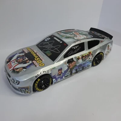 Limitado 2021 Dale Jr Hendrick Motorsports Victories autografiado esculpido 1/12 ** Foto 1 de 4
