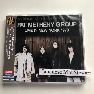 Pat Metheny Group Live in NEW YORK 1978 Japan Edition with Bonus Tracks CD NEW - Image 1 of 4