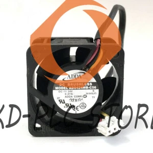 New 2PCS ADDA AD0424MB-C56 4020 40mm 4cm DC 24V 0.07A 3-Wire Cooling Fan - Picture 1 of 2
