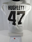 2020 Cleveland Browns Charley Hughlett #47 Game Used White Practice Jersey 44 57