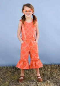 GIRLS MATILDA JANE Dream Chasers Day Of Fun Romper SIZE 12 GUC - Picture 1 of 12